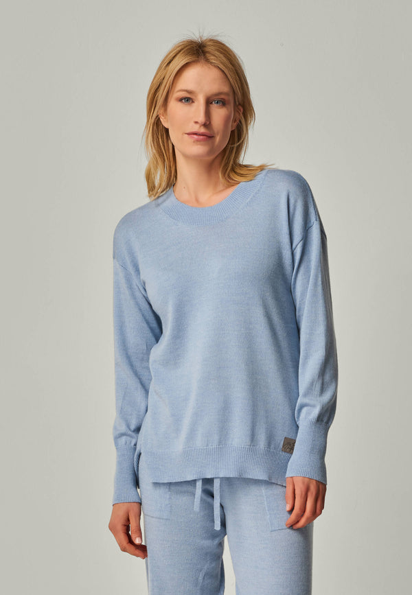 PULLOVER BELLA - Fine knitted roundneck pullover