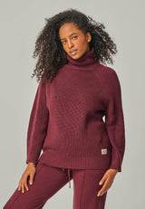 PULLOVER EVE - Stylisher Mock Neck Pullover