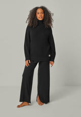 PULLOVER EVE - Stylisher Mock Neck Pullover