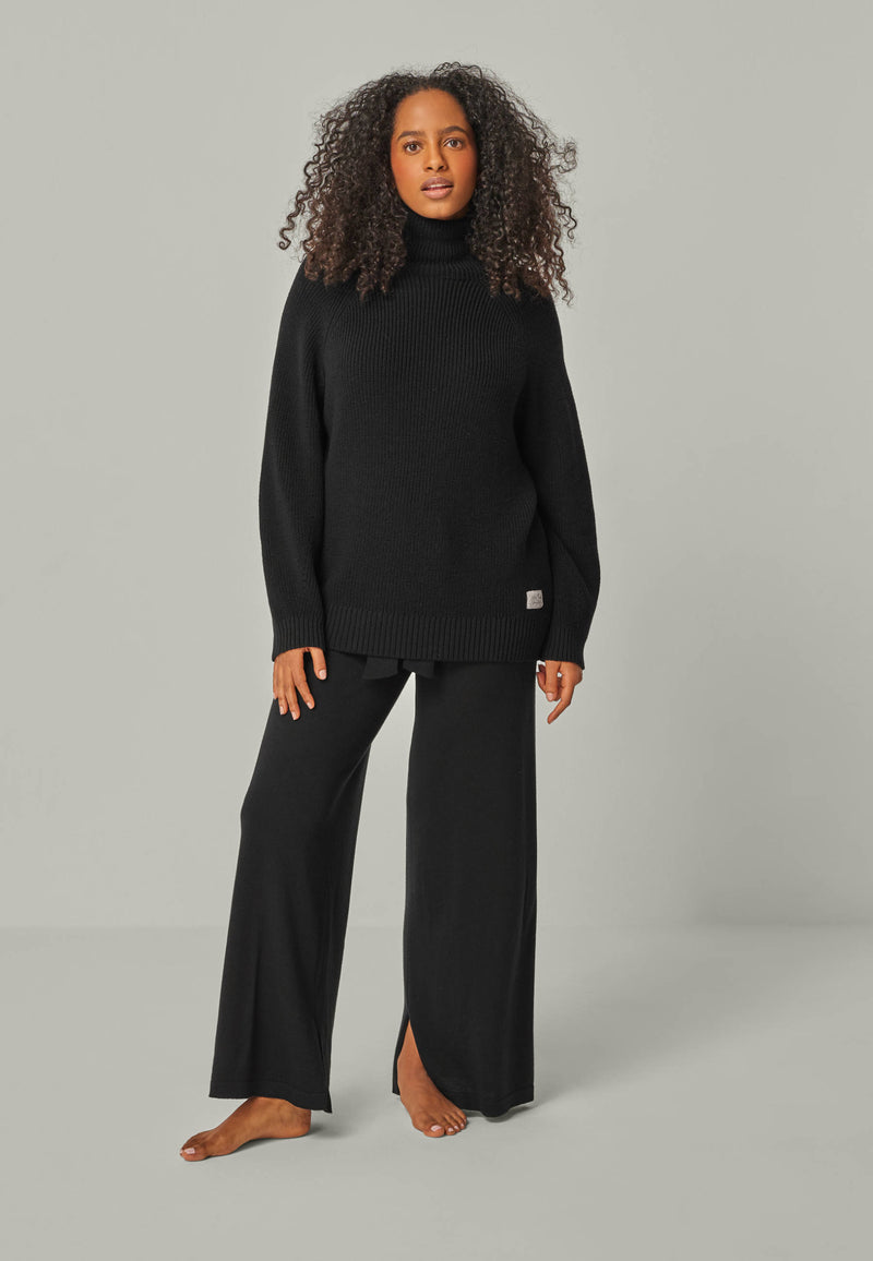 PULLOVER EVE - Stylisher Mock Neck Pullover