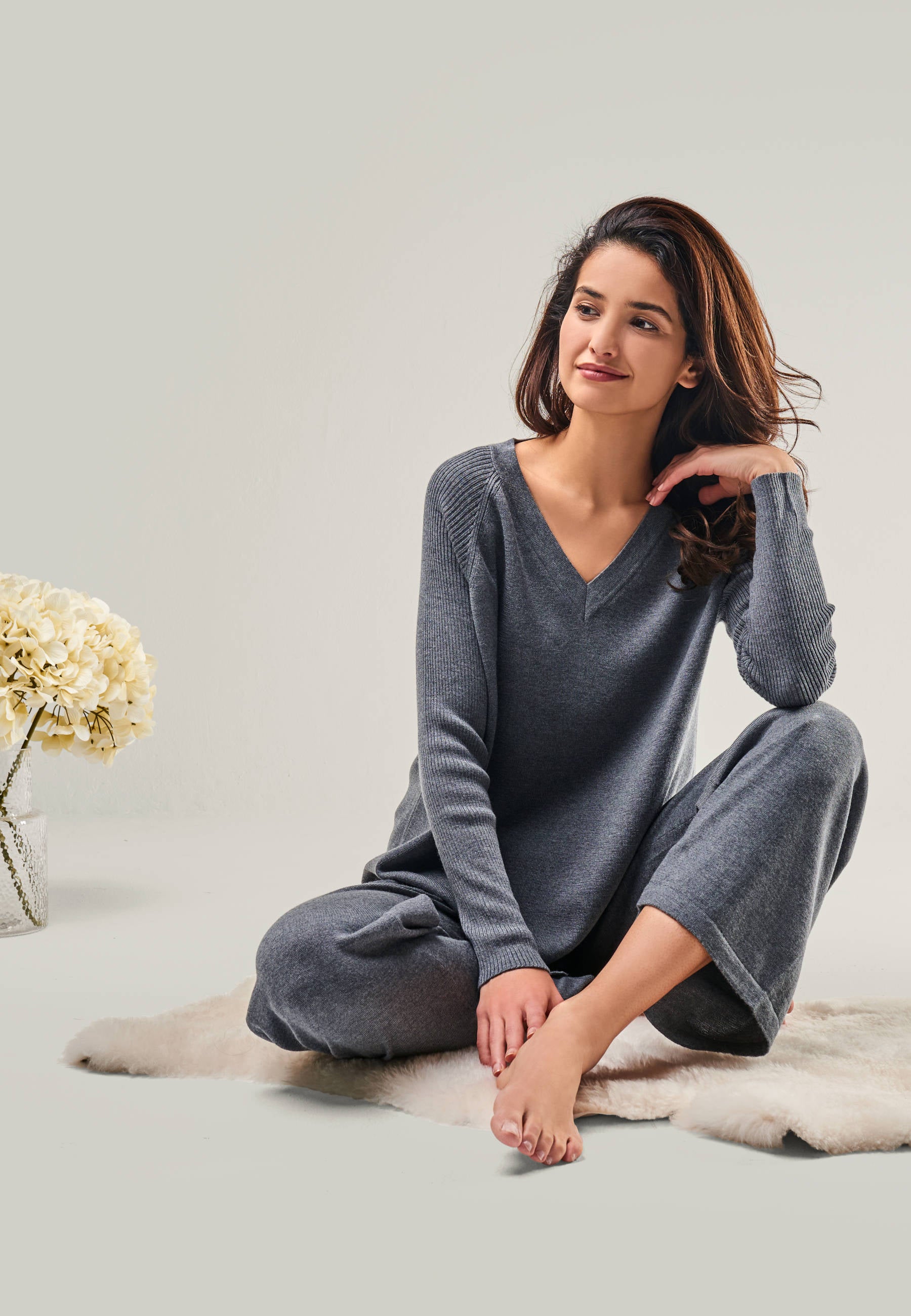 LOUNGEWEAR SET  - Pullover Dorina & Culotte Dana