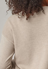 PULLOVER BELLA - Feinstrick Rundhals Pullover