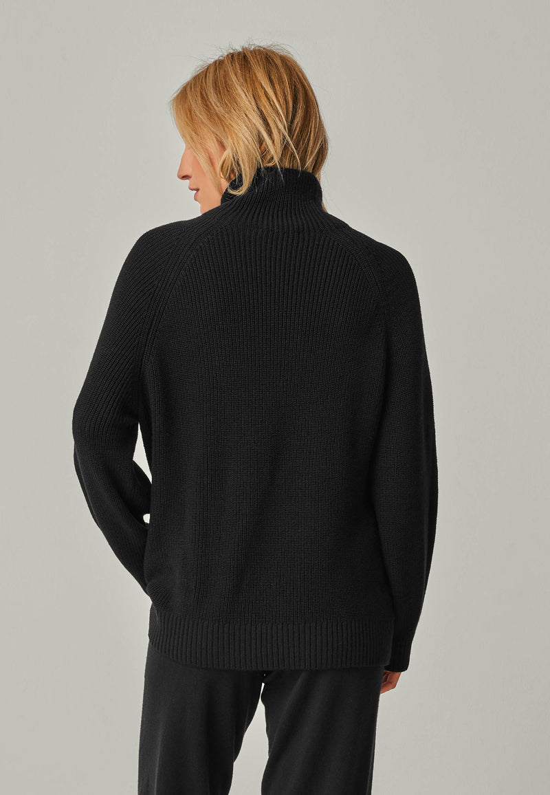 PULLOVER EVE - Stylisher Mock Neck Pullover